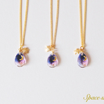 宇宙の宝石プチネックレス（ピンク）