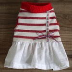 【sale】ボーダーマリンワンピース　ＳＳサイズ