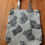 【送料無料】こどもライオンのトートバック（ブラック）