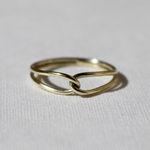 Intersection ring / K10 YG. PG. WG.