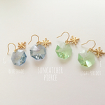 サンキャッチャーピアス  swarovski  suncatcher pierce