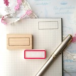  48 シンプル リスト 方眼 ノート 消しゴムはんこ