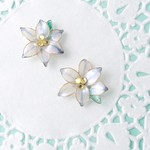 【Spring Star Flower】イフェイオンのイヤーアクセサリー