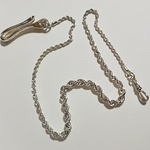 シルバー925 唐草フック ウォレットチェーン