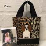 yさまオーダー品・キャバリアブレンハイムちゃんのトートバッグ