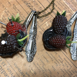 【minneのみ販売】★ベリー　スプーン　ネックレス★
