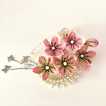 【送料無料】つまみ細工＊桜花＊誘いの舞〜木花咲耶〜