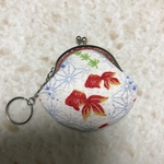 ちいさな金魚のがま口