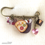 カブトピン　カワウソ　ロールケーキ
