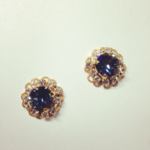 *OPEN　SALE*　flower bijou * DenimBlue