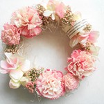 母の日♡カーネーションリース（M）