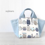 【sale♪】CUBEトート◇ピクルス×デニム