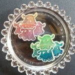 【再販4】むぎゅっとめんだこのブローチ