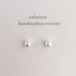 全品￥300✨樹脂パールのシンプルピアス