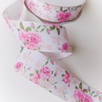 210【2m】38mm花柄グログランリボン amrbn