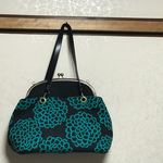 オーダー品がま口トートバッグ