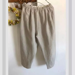 再販！リネン サルエルパンツ