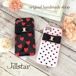 sale❤︎大人可愛い❤︎ハート柄 シンプル エレガント iPhone7/8case iPhoneケース