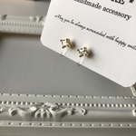 一粒Zirconia Earring