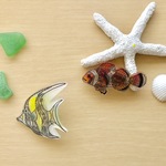 小さなお魚セット earthブローチ