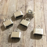 エンドキャップ 金具 12×7mm 6個セット
