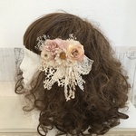 フラワーヘアクリップ