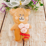 花束くまちゃん♡アイシングクッキー！