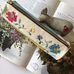 💐felt de patchwork💐ペンケース