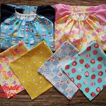【ｓ様オーダー品】スモック２着＆お弁当包み４枚