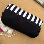 再販開始！抱っこ紐収納カバー☆ストライプ×黒無地