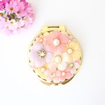 ☆3月15日20時出品☆春のお花畑ミラー