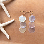【NEW】 sandy girl  #3    ラウンドシェルのピアス