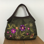 刺繍いっぱいグラニーバッグ