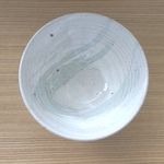 【価格改定！】刷毛目つき白色小鉢（三角・深）