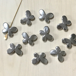 SILVER BUTTERFLY BEADS PARTS