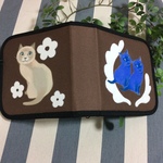 猫のCDホルダー③●CDケース●CDキャリーケース●イラスト●原画●絵●絵画●アート