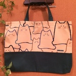 ねこがいっぱい！ レッスンバッグ
