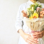 母の日☆カントリーハウススワッグ✿