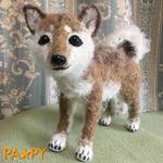 柴犬くん♪　あみぐるみ