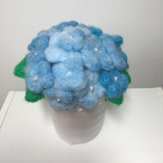 ふんわり紫陽花 （ブルー）