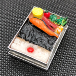 アルミの弁当箱のお弁当のマグネット