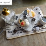 Angem CAFE☕リバティトレー×アフターヌーンティーset