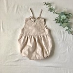 【75-80】アナベル刺繍＊ベビーロンパース