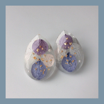 紫陽花のつゆピアス