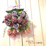 フェイクフラワー（造花）のスワッグ  〜大きめサイズ4〜