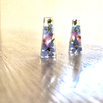 ハーバリウム風ピアス
