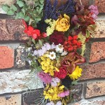 ラッピング無料❣️お花屋さんが作ったドライリースタペストリーNo1