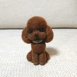 羊毛フェルト☆トイプードルちゃん