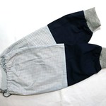 【取置き】男性用リブ付きアームカバー（腕抜き）ネイビー