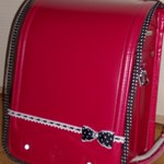 ishi000様専用　黒X白ドット☆ 透明ランドセルカバー